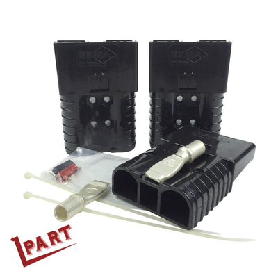 600V 320A 지게차 배터리 충전기 커넥터 플러그 SRE320 검정색