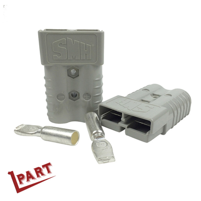 OEM 3T 지게차 배터리 단자 커넥터 투루 350A 600V 회색
