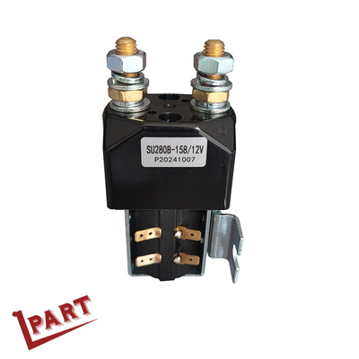 전기 포크리프트 부품 블랙 솔리드 DC 전원 접촉기 SW280B-158 12V