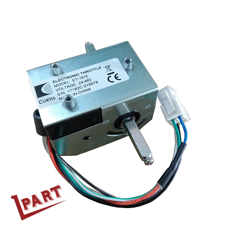 포크리프트 부품 전자 가속기 Curtis ET-191E 24-48V 포크리프트 트럭 가속기