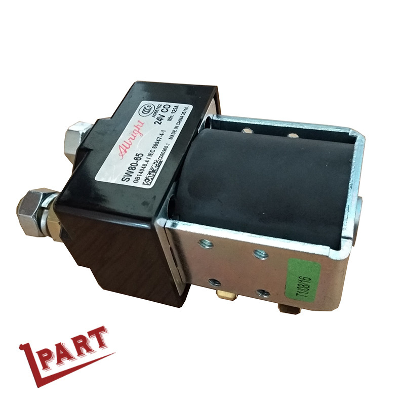 원래 수입 DC 전원 접촉기 SW80-65 전기 포크 픽터 부품 125A 24V